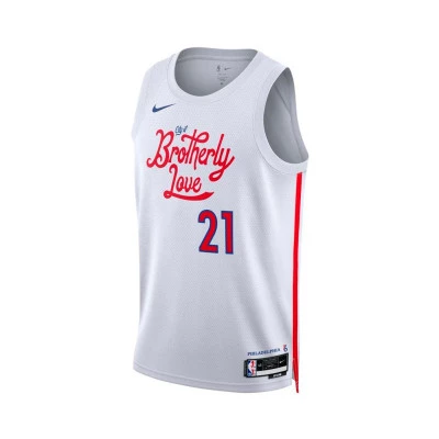 Philadelphia 76Ers Swingman Joel Embiid City Edition 2023-2024 Niño T-Shirt