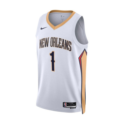 Camiseta New Orleans Pelicans Association Edition Zion Williamson Niño