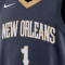 Camiseta Nike New Orleans Pelicans Icon Edition Zion Williamson Niño