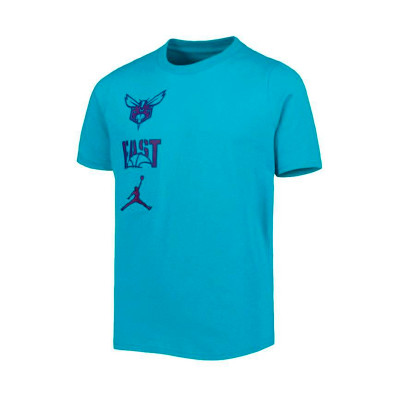 Camiseta Charlotte Hornets Essential Block Niño