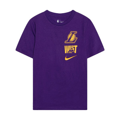 Camiseta Los Angeles Lakers Essential Block Niño