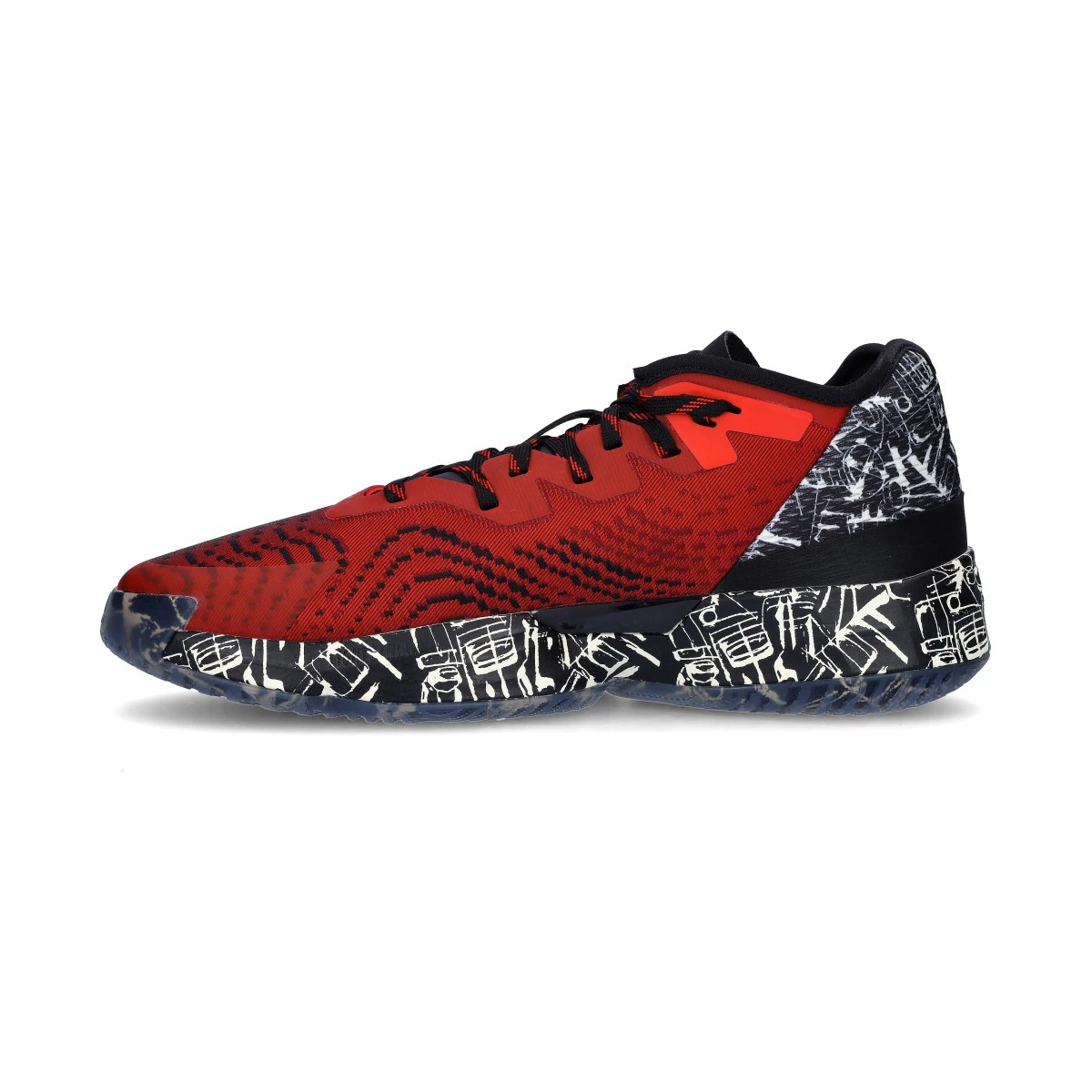 Zapatillas adidas D.O.N. Issue 4 Lunar New Year Red Black Meant Basketball Emotion