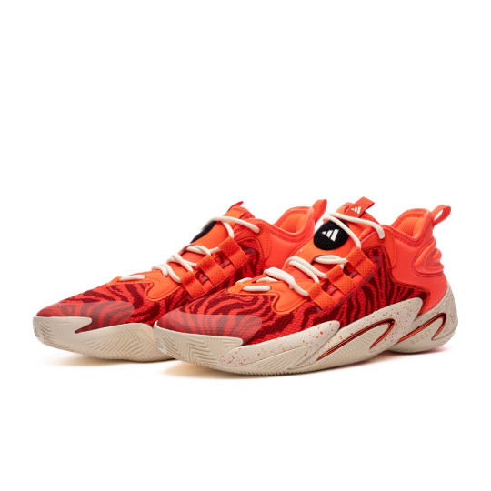 Basketball Shoes adidas BYW Select Red Orange Basketball Emotion