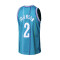 Playera Mitchell & Ness Swingman Jersey Charlotte Hornets - Larry Johnson 1992-93