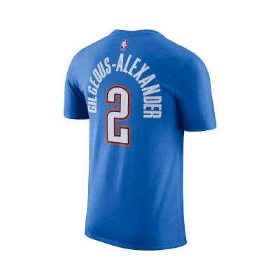 Camiseta Oklahoma City Thunder Essential Icon Edition Shai Gilgeous Alexander