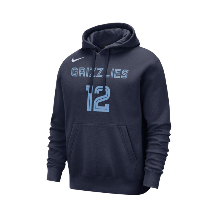 Sweatshirt Nike Memphis Grizzlies Club Ja Morant College Navy