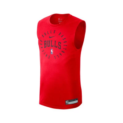 Chicago Bulls Practice Sin Mangas T-Shirt