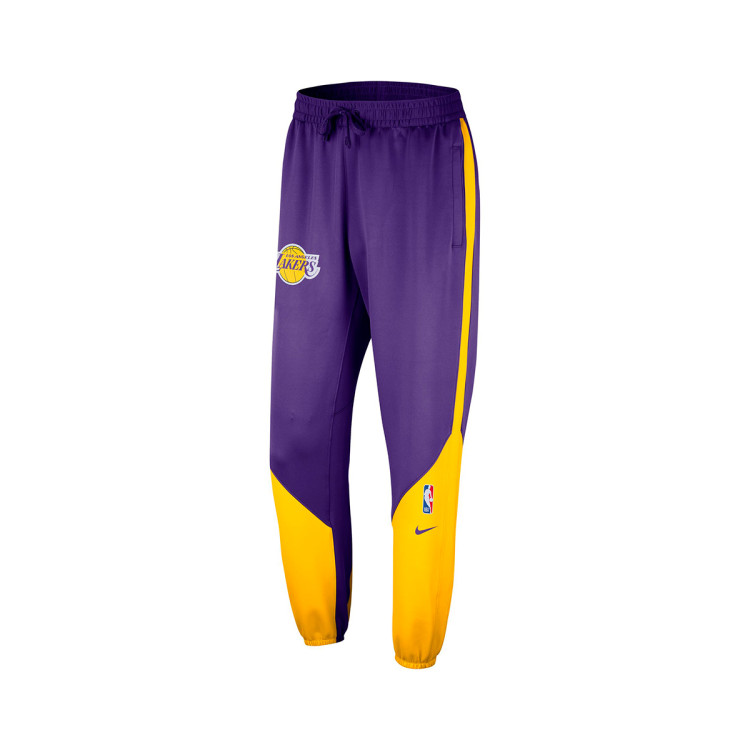 Trousers Nike Los Angeles Lakers Pre-Match Field Purple-Yellow