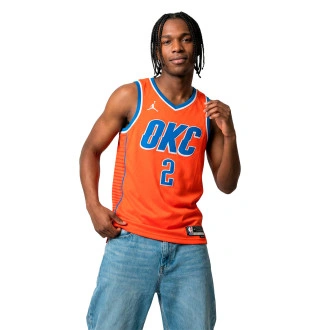 Camiseta Oklahoma City Thunder Swingman Statement Edition Shai Gilgeous Alexander Team Orange-Gilgeous-Alexnr