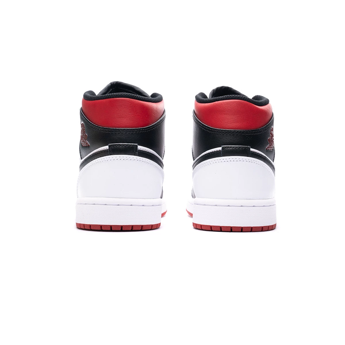 Zapatilla Jordan Air Jordan 1 Mid White Gym Red Black Basketball