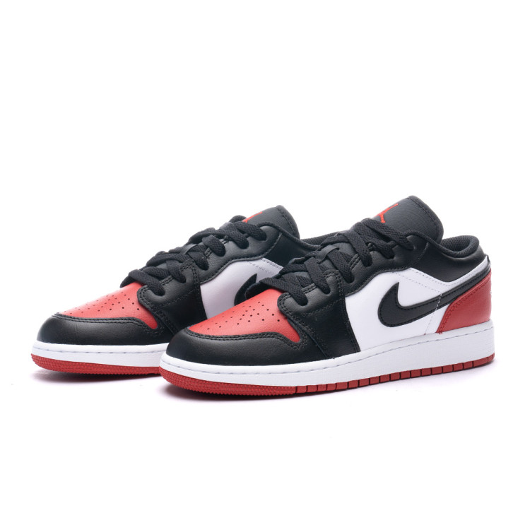 Sneakers Jordan Air Jordan 1 Low Criança White-Black-Varsity Red