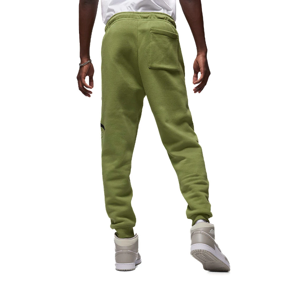 Pantaloni Jordan Essentials Sky J Lt Olive Black Basketball Emotion
