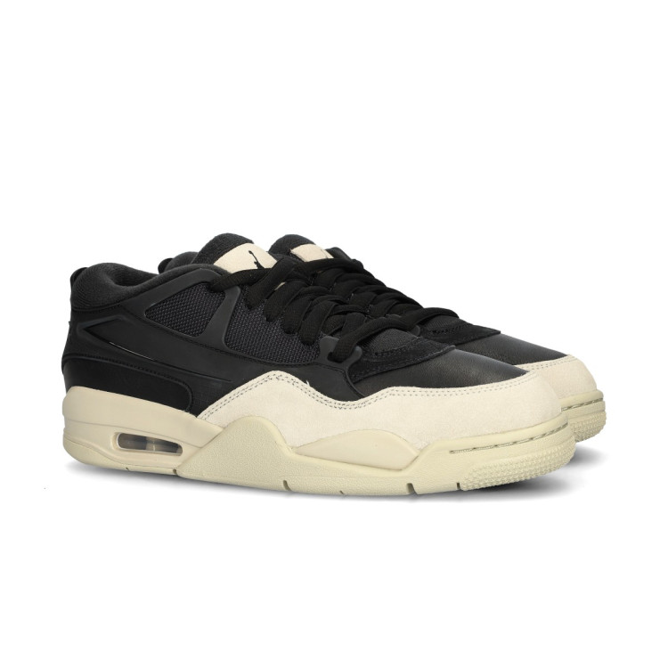 Trainers Jordan Air Jordan 4 RM Black Light Bone Dark Grey Basketball Emotion