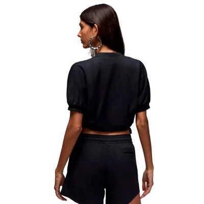 Camiseta Knit Cropped Top Mujer