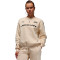 Sudadera Jordan Brooklyn Fleece Crew Graphic Mujer