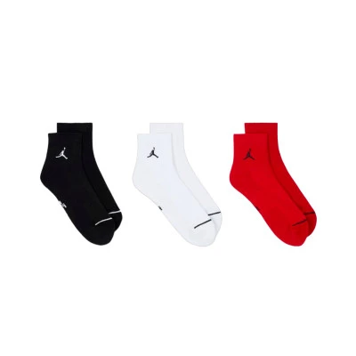 Everyday Cushioned Poly Ankle (3 Pares) Socks