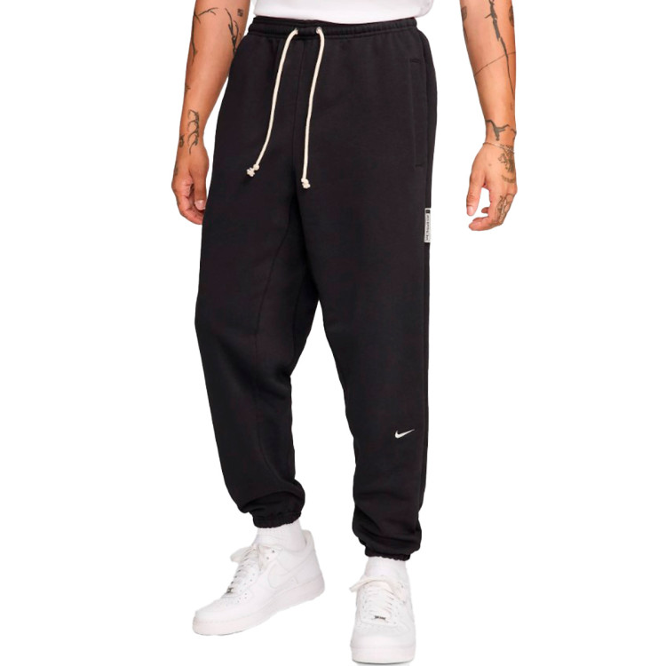 Pantalon largo Nike Dri Fit Standard Issue Black Pale Ivory Basketball Emotion