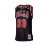 Swingman Jersey Chicago Bulls - Scottie Pippen 1997-Black