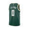 Camisola Nike Milwaukee Bucks Swingman Jersey Icon Lillard