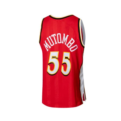 Playera Swingman Jersey Atlanta Hawks - Dikembe Mutombo 1999-00