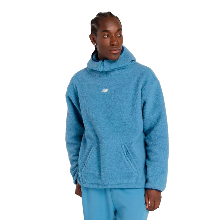 New Balance Pullover Blau GrÃ¼n New Balance Sweatshirt MT23565S