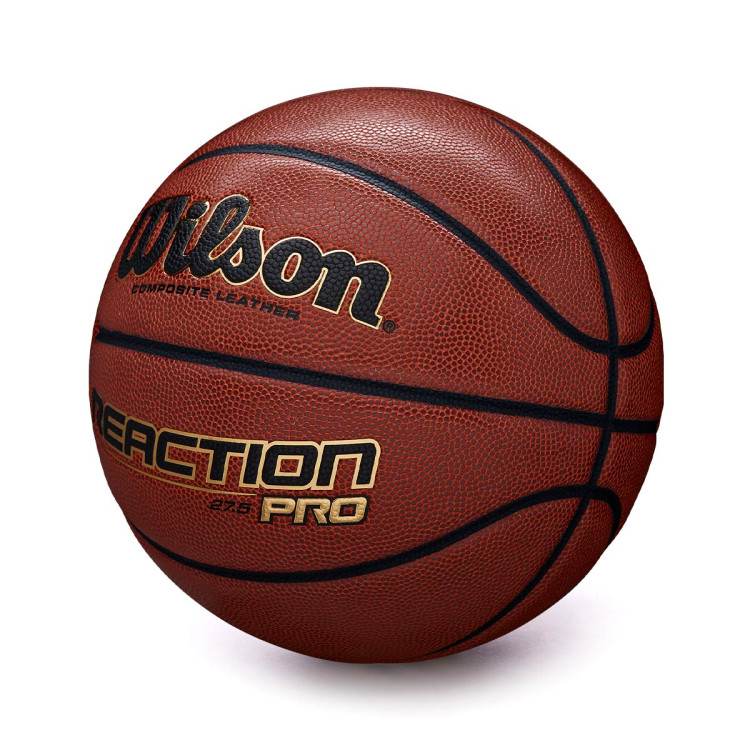Ball Wilson Reaction Pro Basketball Brown Basketball Emotion