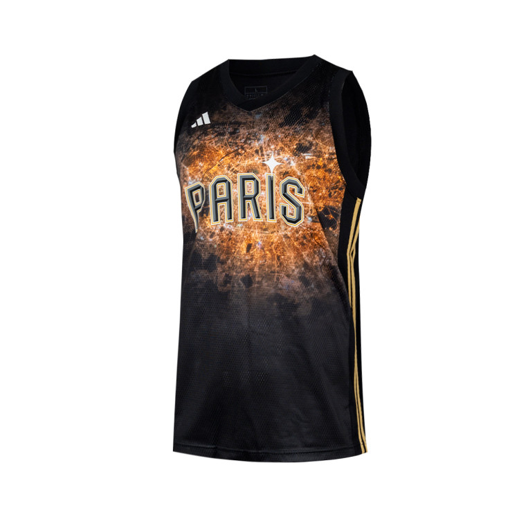 psg basketball jersey black