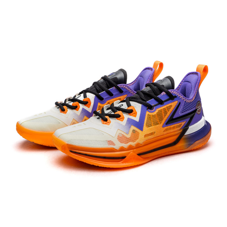 Basketballschuhe 361 Big3 4.0 Future Orange Blue Basketball Emotion