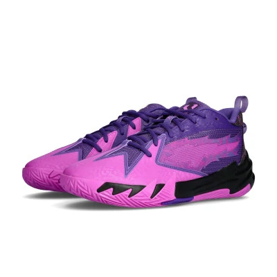 Scoot Zeros Purple Lightning Basketball Shoes