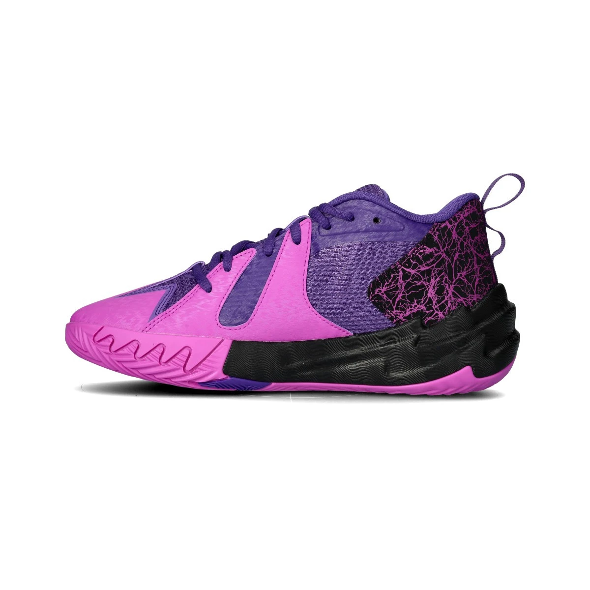 Chaussures Puma Enfant Scoot Zeros Purple Lightning Ultra Violet Team Violet Basketball Emotion