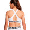Under Armour Women's Mid Crossback Sports Bra