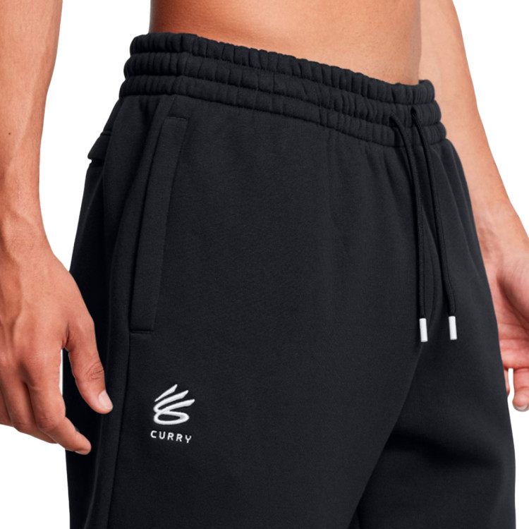 Trousers Under Armour Curry Splash Jogger Black-White Clay