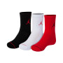Jumpman Crew (3 Pares)-Gym Red
