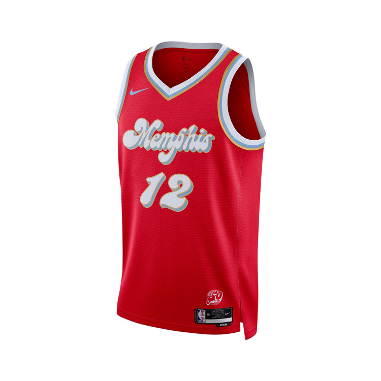 Jersey Nike Memphis Grizzlies Ja Morant City Edition 2024 2025 University Red Basketball Emotion