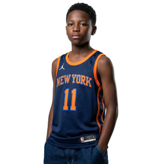 Camiseta New York Knicks Swingman Statement Edition Jalen Brunson Niño