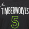 Camiseta Jordan Minnesota Timberwolves Essential Statement Edition Anthony Edwards Niño