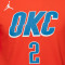 Playera Jordan Oklahoma City Thunder Statement Edition Shai Gilgeous Alexander Niño