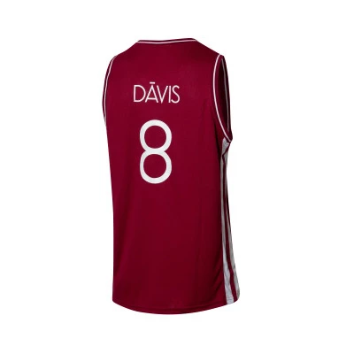 Camiseta Selección de Letonia Primera Equipación - Davis Bertans