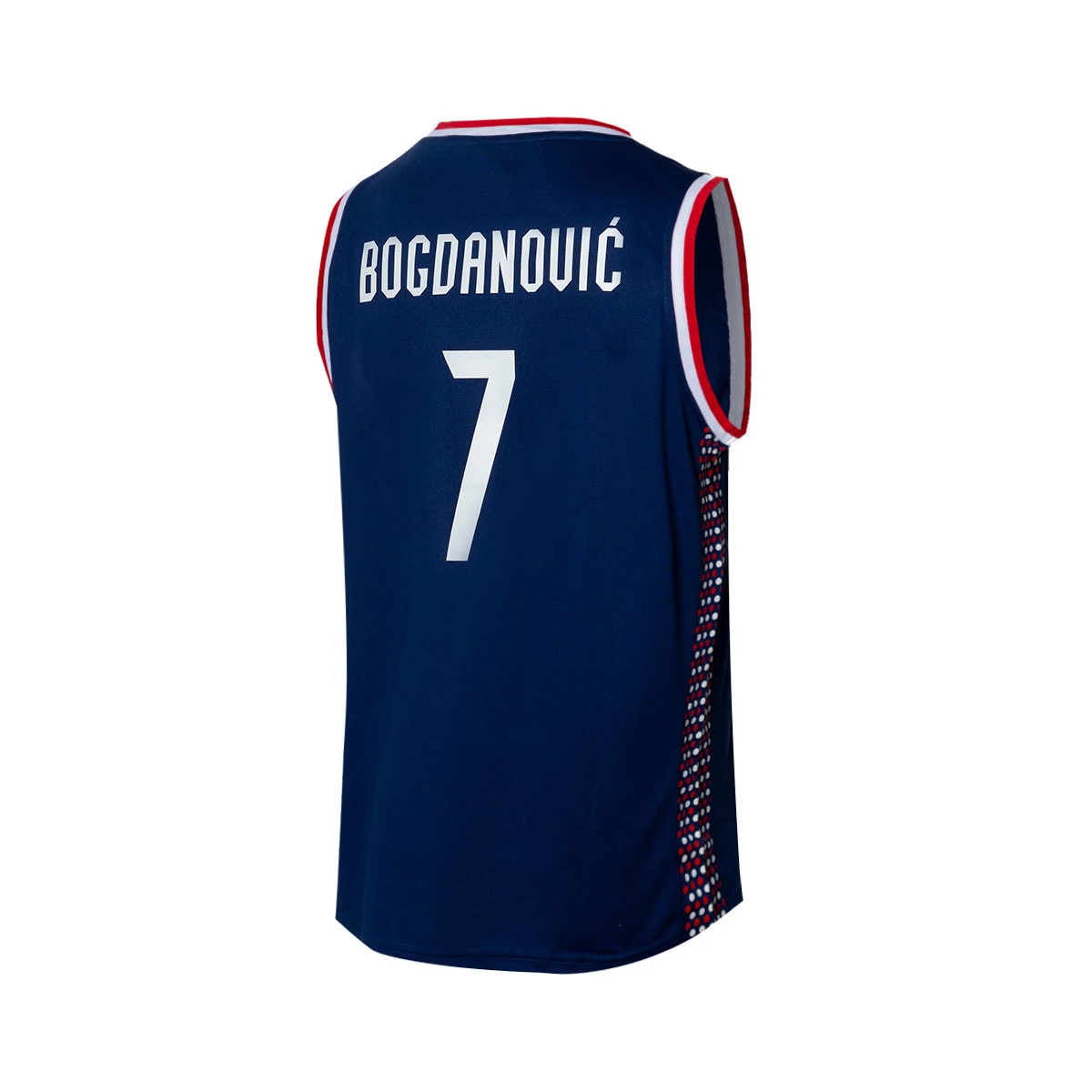 Jersey Peak Serbia Bogdan Bogdanovic Away Navy Basketball Emotion