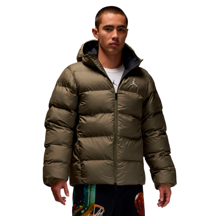 Windbreaker Jordan Brooklyn Medium Olive-Black - Basketball Emotion