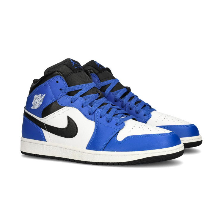 Trainers Jordan Air Jordan 1 Mid Game Royal Black White Basketball Emotion