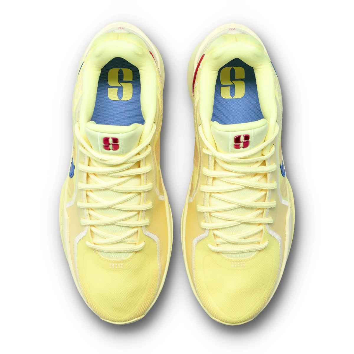 Basketballschuhe Nike Sabrina 2 fur Frauen Vertrauen Sie dem Spiel Zitronentonung Royal Pulse Alabaster Basketball Emotion