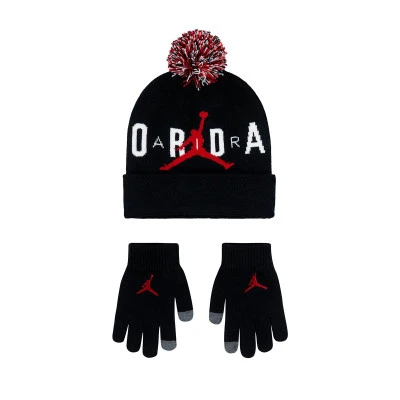 Kids Jan Hbr Pom Beanie Set Kit 