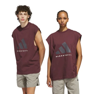 Sin Mangas Adi Basketball T-Shirt