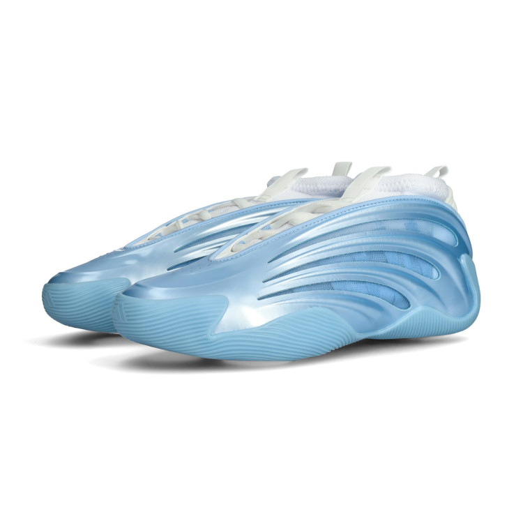 Basketball Shoes adidas Harden Volume 9 Glow Blue-Ftwr White  display picture 3