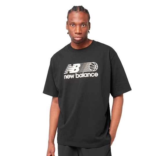 Camiseta New Balance Hoops Graphic Black Basketball Emotion