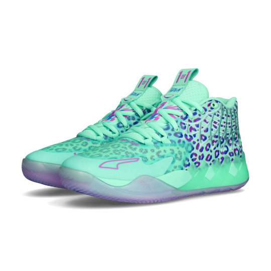 Basketball Shoes Puma Alien Safari Green Glimmer-Pure