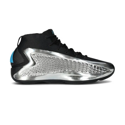 Anthony Edwards 1 Mid Silver Metallic Chrome Basketball Shoes