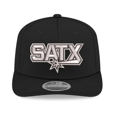 Gorra San Antonio Spurs NBA Statement Edition 9SEVENTY Stretch Snap