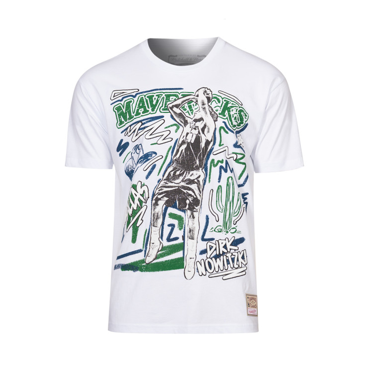 Mitchell&Ness◆NBA Chalked Up Tee Dallas Mavericks Tシャツ Mitchell & Ness NBA Dirk Nowitzki Dallas Mavericks Chalked